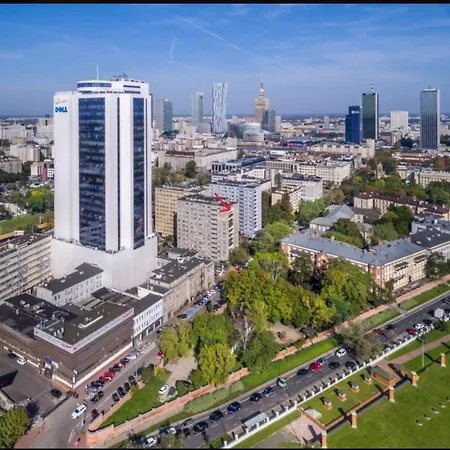 40 M2 Centrum- 1km Od Dworca Centralnego- Piekny Widok Na Warszawe- Nowo Grodzka Apartment
